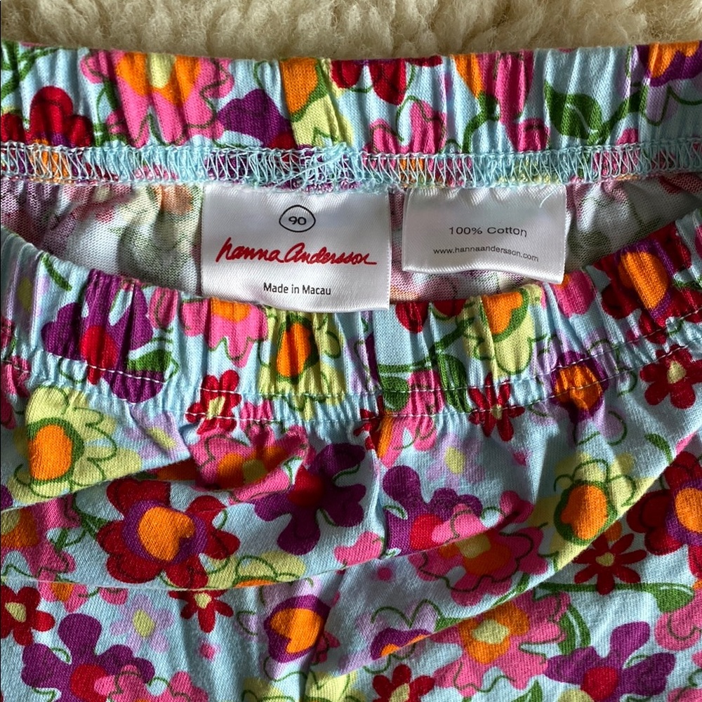 Hanna Andersson Floral Print Skirt